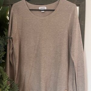 Calvin Klein layered sweater
